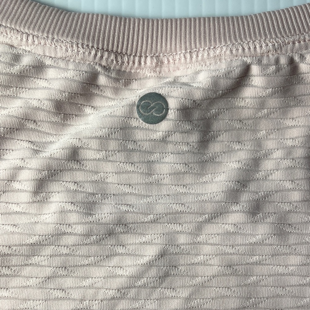 Calia women’s Light Pink Striped Tank Top - Picture 6 of 6